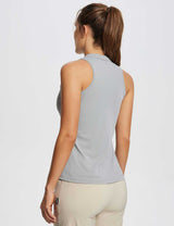 Baleaf Women's Flyleaf UPF50+ Sleeveless Golf Top (Website Exclusive) dfa022 Alloy Back