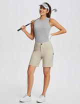 Baleaf Women's Flyleaf UPF50+ Sleeveless Golf Top (Website Exclusive) dfa022 Alloy Full