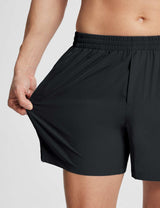 Baleaf Men's Laureate Quick-Dry 5'' Shorts ebd019 Anthracite Details